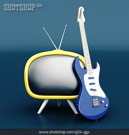 
                Fernseher, E-gitarre                   