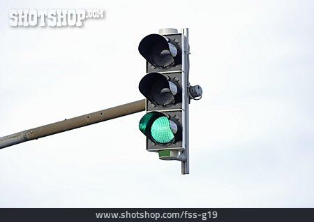 
                Ampel, Verkehrsregelung, Grünes Licht                   