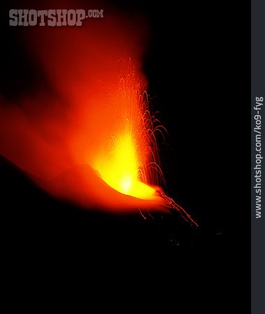 
                Lava, Vulkanausbruch                   