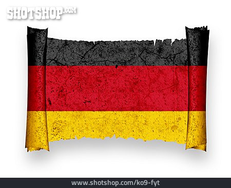 
                Nationalflagge, Deutschlandflagge                   