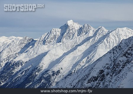
                Winter, Alpen, Stubaier Gletscher                   
