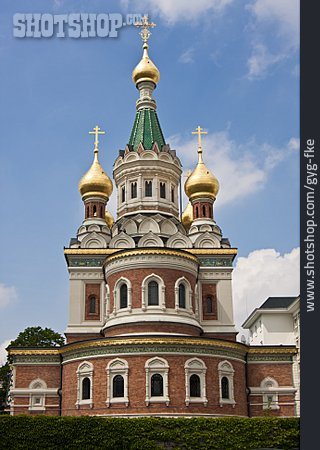 
                Kirche, Kathedrale, St. Nikolaus, Russisch-orthodox                   