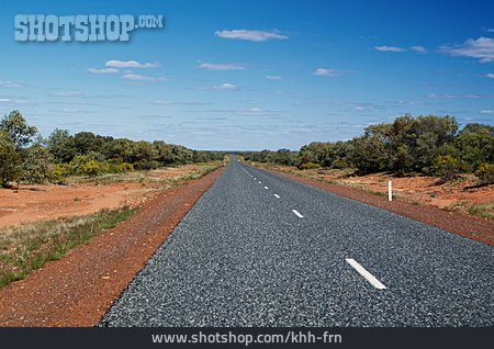 
                Straße, Highway, Australien                   