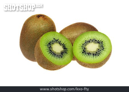
                Obst, Kiwi, Kiwihälfte                   