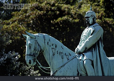 
                Denkmal, Reiterstandbild, Friedrich I., Barbarossa, Hrr                   