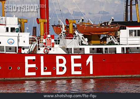 
                Feuerschiff, Museumsschiff, Elbe 1                   