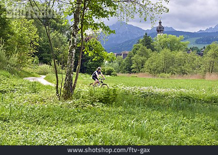 
                Radtour, Berchtesgadener Land, Höglwörth, Rupertiwinkel                   