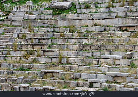 
                Tribüne, Priene, Athena-tempel                   