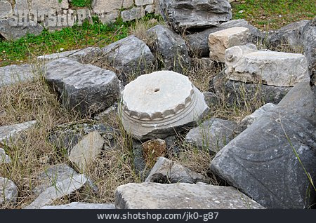 
                Ruine, Segment, Athena-tempel                   