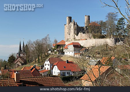 
                Festung, Burgruine, Burg Hanstein                   