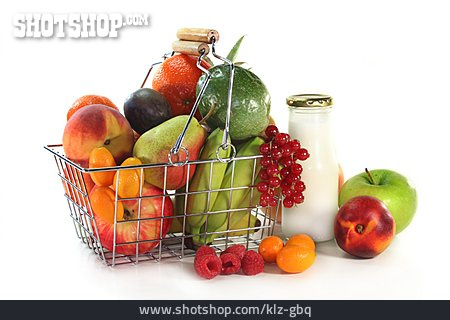 
                Purchase & Shopping, Fruit, Shopping Cart                   