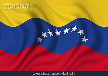 
                Nationalflagge, Venezuela                   