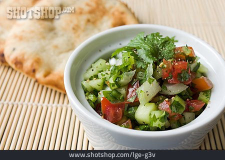 
                Salatschüssel, Indische Küche, Gurkensalat                   