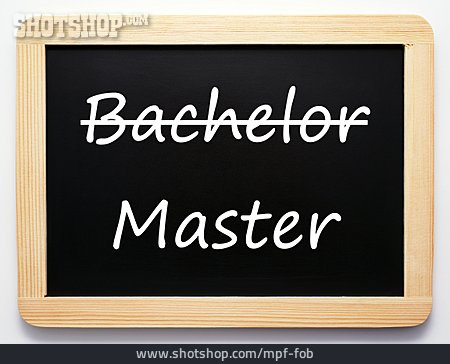 
                Tafel, Studienabschluss, Bachelor, Master                   