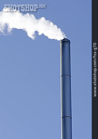 
                Luftverschmutzung, Industriekamin                   