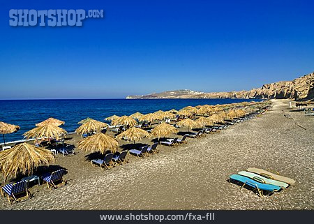 
                Strand, Griechenland, Santorin                   