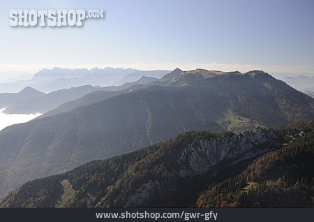 
                Aussicht, Kampenwand, Chiemgauer Alpen                   