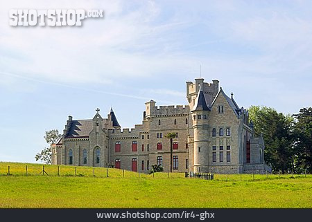 
                Chateau, Hendaye, Schloss Abbadie                   