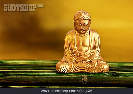
                Bambus, Buddha, Buddhastatue                   