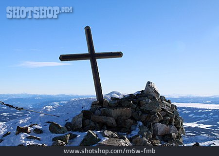 
                Kreuz, Gipfel, Gipfelkreuz, Skogshorn                   
