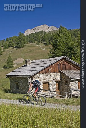 
                Fahrradfahrer, Radtour, Radfahren, Mountainbiker                   