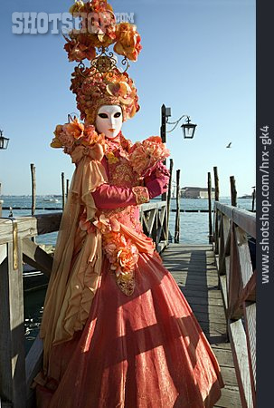 
                Venedig, Kostümiert, Maskenball                   