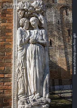 
                Statue, Kirchenkunst, Santa Maria E Donato                   