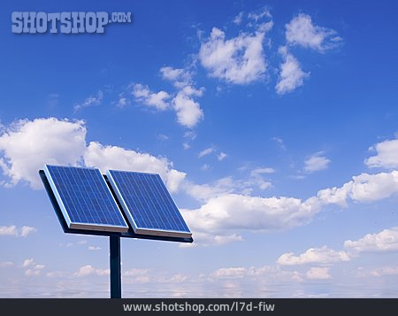 
                Umweltschutz, Solarenergie, Sonnenkollektor                   