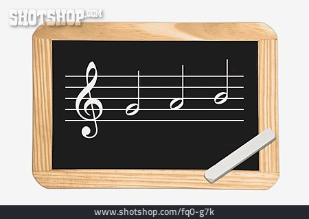 
                Notenschlüssel, Musikunterricht, Tonleiter, Gesangsunterricht                   
