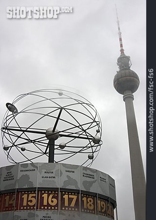 
                Berlin, Fernsehturm, Weltzeituhr                   