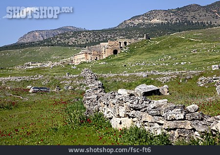 
                Ruine, Antike, Hierapolis                   