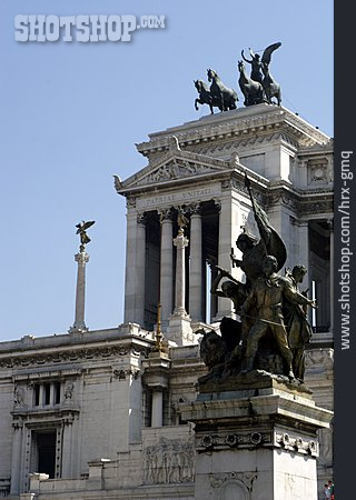 
                Statue, Rom, Monument, Vittorio Emmanuele                   