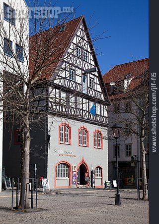
                Museum, Fachwerkhaus, Jena                   