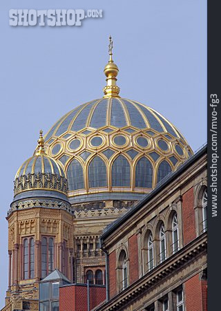 
                Berlin, Kuppel, Neue Synagoge                   