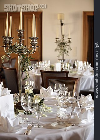 
                Tischdekoration, Hochzeitsdekoration                   