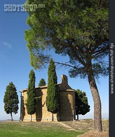 
                Kapelle, Toskana, Val D’orcia, Crete Senesi                   
