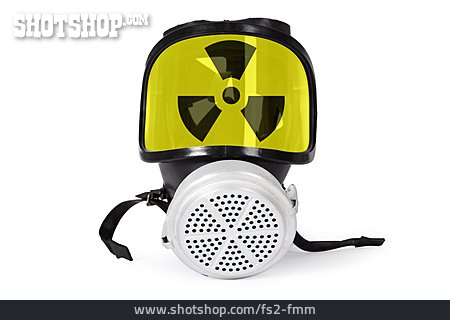 
                Gasmaske, Atemschutzmaske, Radioaktive Strahlung                   