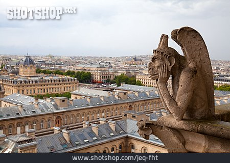
                Wasserspeier, Notre Dame De Paris, Chimäre                   