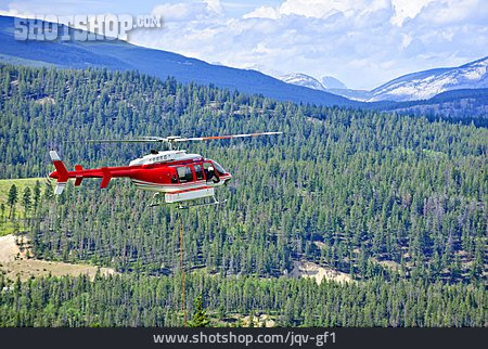 
                Rettungshubschrauber, Hubschraubereinsatz, Jasper-nationalpark                   