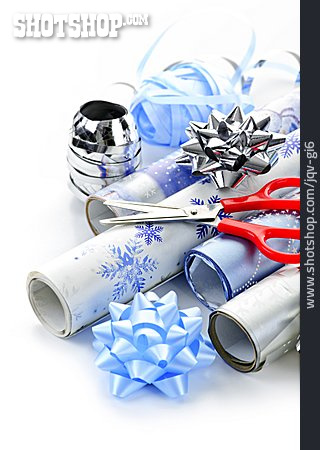 
                Verpackungsmaterial, Geschenkpapier, Weihnachtlich                   