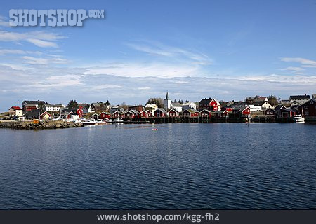
                Hafen, Norwegen, Lofoten                   