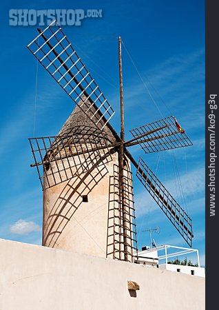 
                Windmühle, Mallorca                   