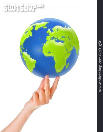 
                Umweltschutz, Verantwortung, Globus                   