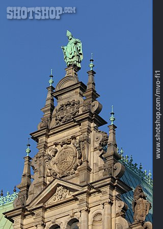 
                Rathausturm, Hamburger Rathaus                   