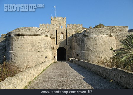
                Festungsmauer, Rhodos                   