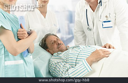 
                Krankenhaus, Patient, Visite                   