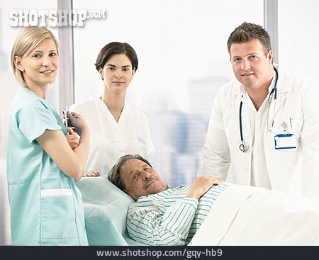 
                Krankenhaus, Patient, Visite                   