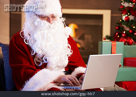 
                Tippen, Weihnachtsmann, Internet                   