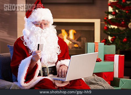 
                Weihnachtsmann, Onlineshopping                   