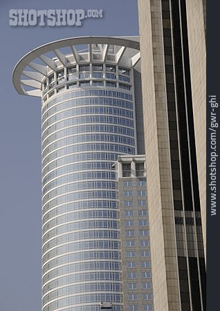 
                Wolkenkratzer, Bürogebäude, Westend Tower                   